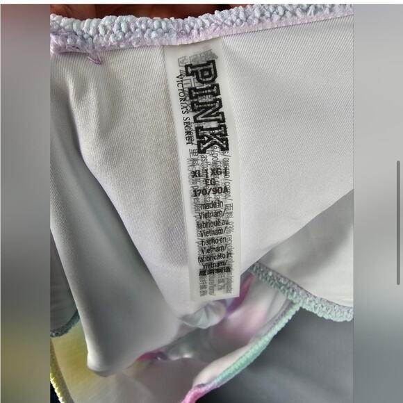 NWT Victoria's Secret Pink High Waist V Cheeky Pastel Bikini Bottoms - Picture 8 of 9